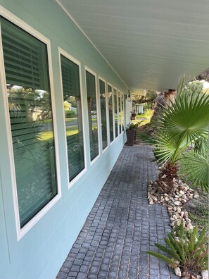 Exterior detail - Newly remodeled coastal cottage 3 blocks from the water! (Rockport)