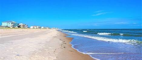 Beach nearby, beach towels