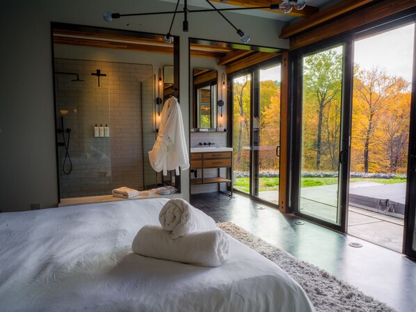 2 bedrooms, desk, travel crib, WiFi