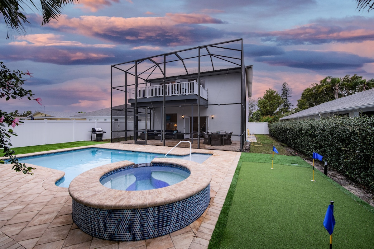 Photo 36 of Spacious 2-Story Villa with Pool & Putting Green