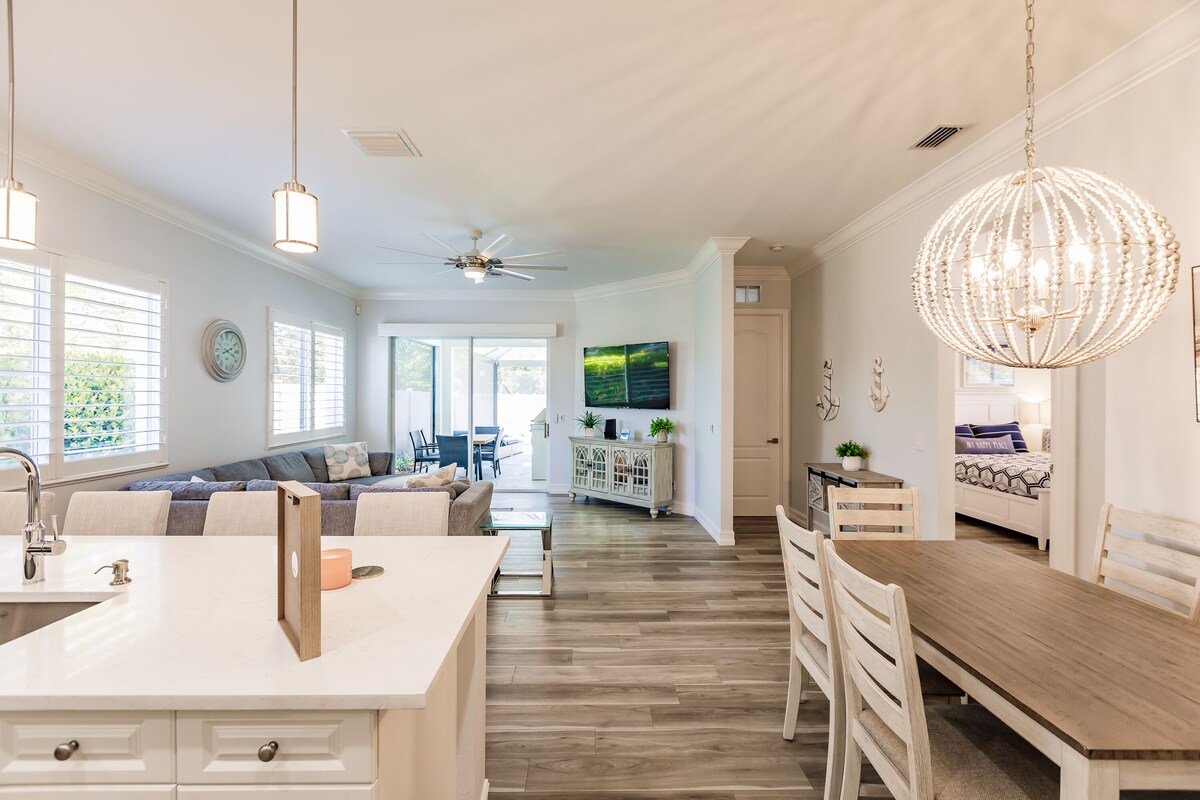 Photo 13 of 4 Bedroom Beach House with Heated Saltwater Pool