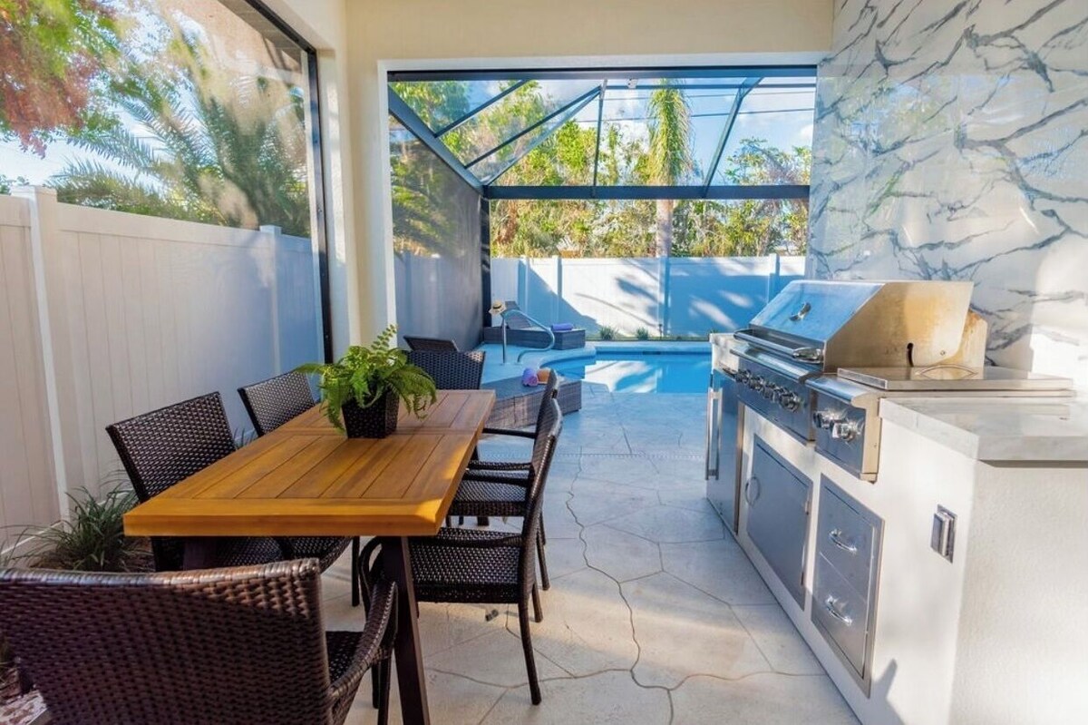 Photo 3 of 4 Bedroom Beach House with Heated Saltwater Pool
