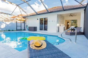 A heated pool - Charming Coastal Home w/ Heated Pool (Naples)