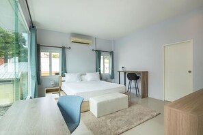 บ้านพักดีไซน์ | 3 ห้องนอน, Wi-Fi ฟรี, ผ้าปูที่นอน