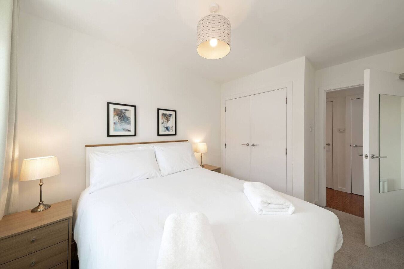 Desk, iron/ironing board, travel cot, free WiFi