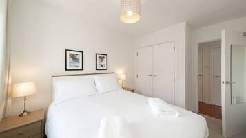 Desk, iron/ironing board, travel cot, free WiFi