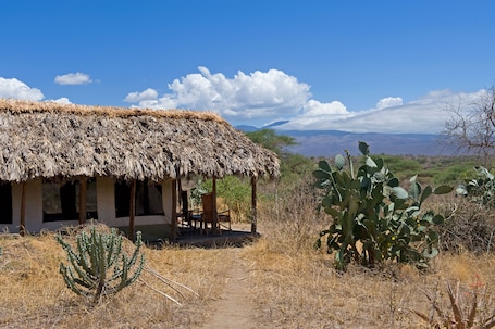 Exterior. Tindiga Tented Camp