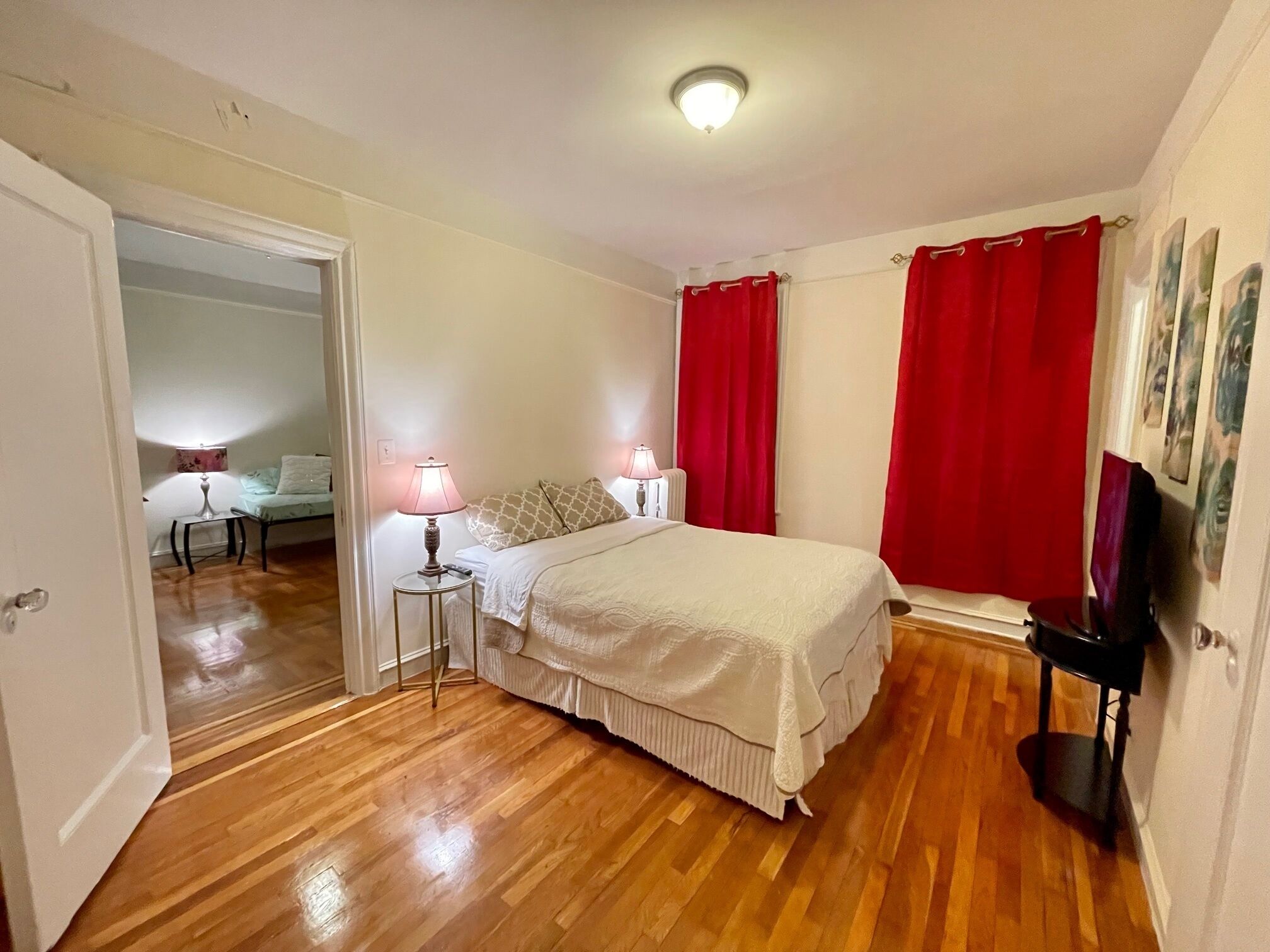 1 Schlafzimmer, Bügeleisen/Bügelbrett, kostenloses WLAN, Bettwäsche