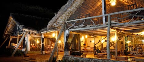 Majoituspaikan julkisivu