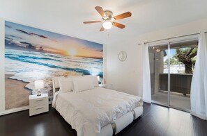 2 Schlafzimmer, Schreibtisch, BĂŒgeleisen/BĂŒgelbrett, kostenloses WLAN