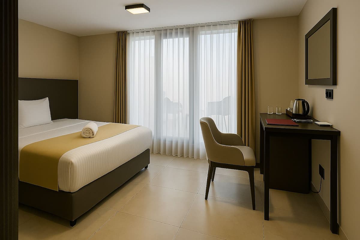 Family Oda, Veranda | Kaliteli yatak takımı, minibar, odada kasa, masa