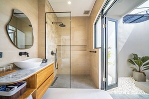 Villa, 1 Bedroom, Bathtub | Bathroom | Shower, rainfall showerhead, hair dryer, bathrobes - Maui Bingin Villas (Pecatu)
