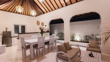 Villa, 3 Bedrooms | Living room | 34-inch flat-screen TV with digital channels, TV