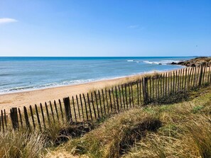 Tæt på stranden