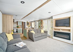 Unclassified image, 3 of 3, button - Diamond 3 Bed Caravan Hot Tub (Clarach Bay, Nr Aberystwyth)