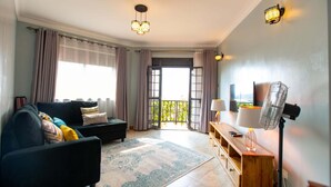 Living area - Villa Karibu Serviced Apartments (Kampala)
