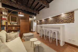 Living area - Heart of Trastevere Mini APT (Roma)