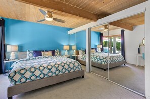 4 bedrooms, desk, iron/ironing board, free WiFi