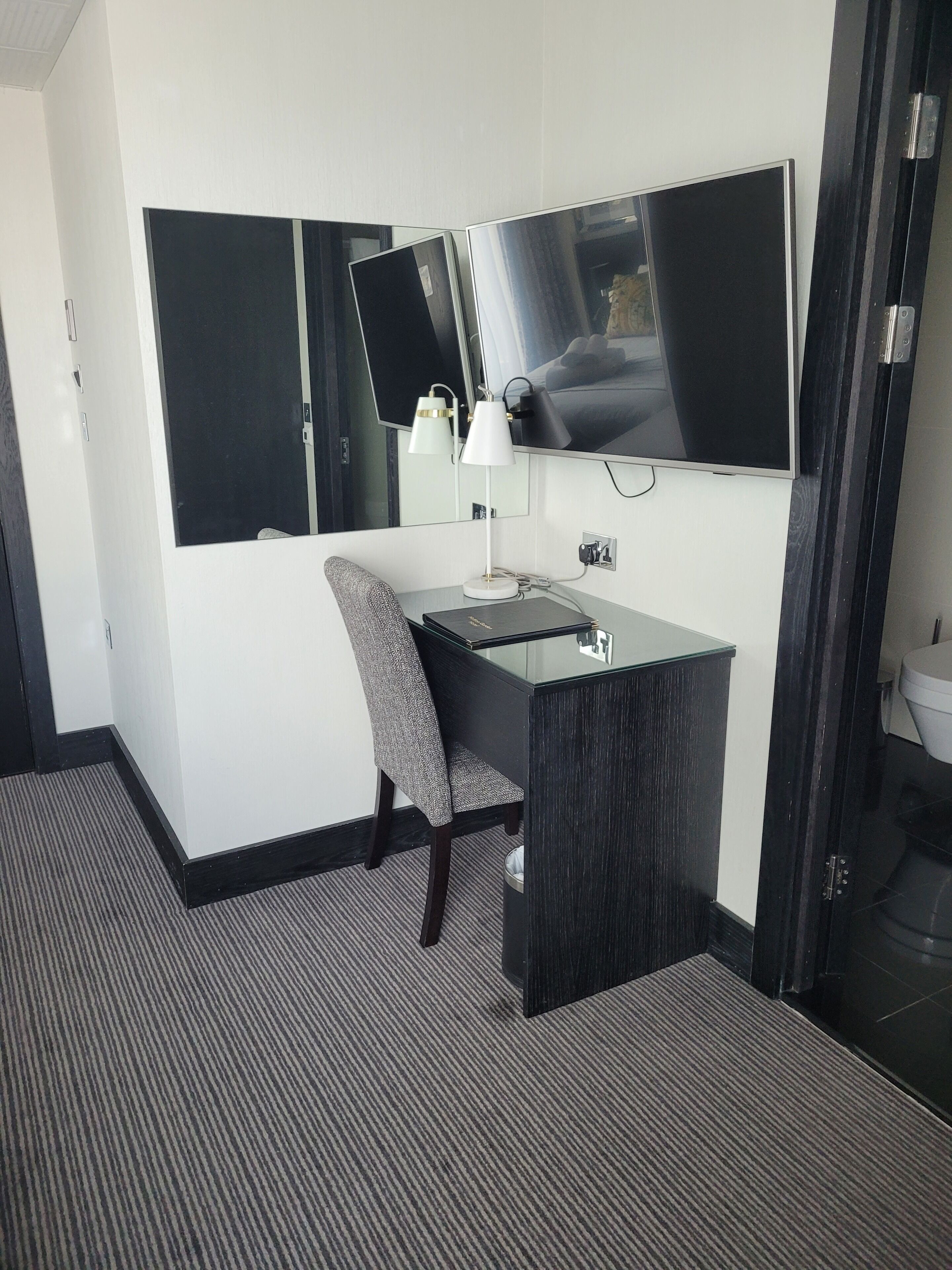 junior suite | 1 bedroom, in-room safe, desk, laptop workspace