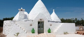 Villa 'Trullo Cimì Mediterranea Relais' mit privatem Pool, WLAN und Klimaanlage