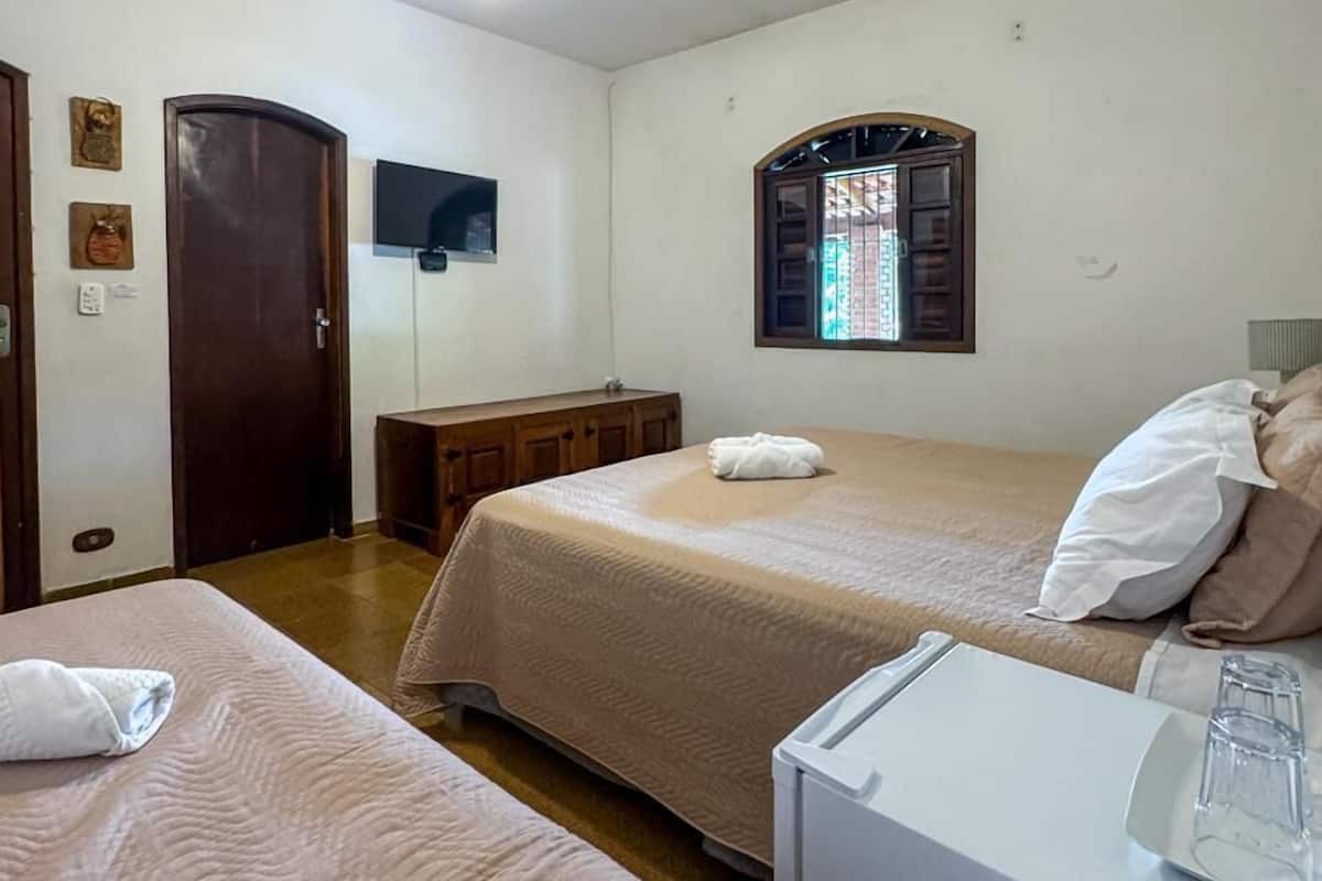 Comfort Suite, Berbilang Katil | Peralatan tempat tidur hipoalergenik, bar mini, cadar katil