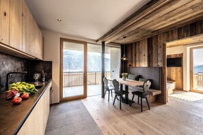 Dining - Oberfallerhof 'Apartment Aui' with Mountain View, Garden & Wi-Fi (Barbiano)