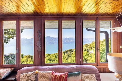 'Villa Franca San Zeno' with Lake View, Garden & Wi-Fi