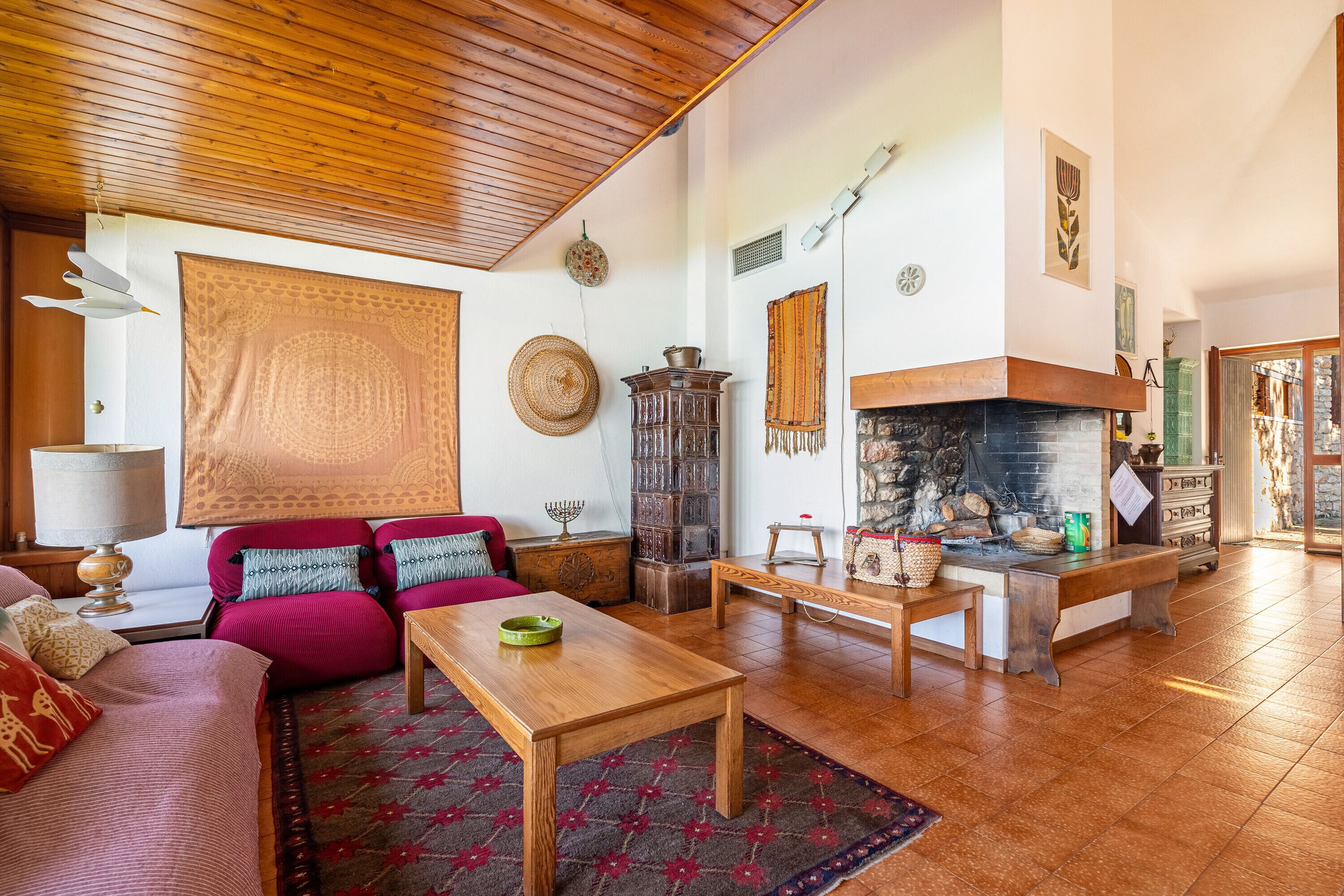 电视、壁炉、DVD 播放器、乒乓球