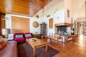 TV, peis, DVD-spiller og bordtennis