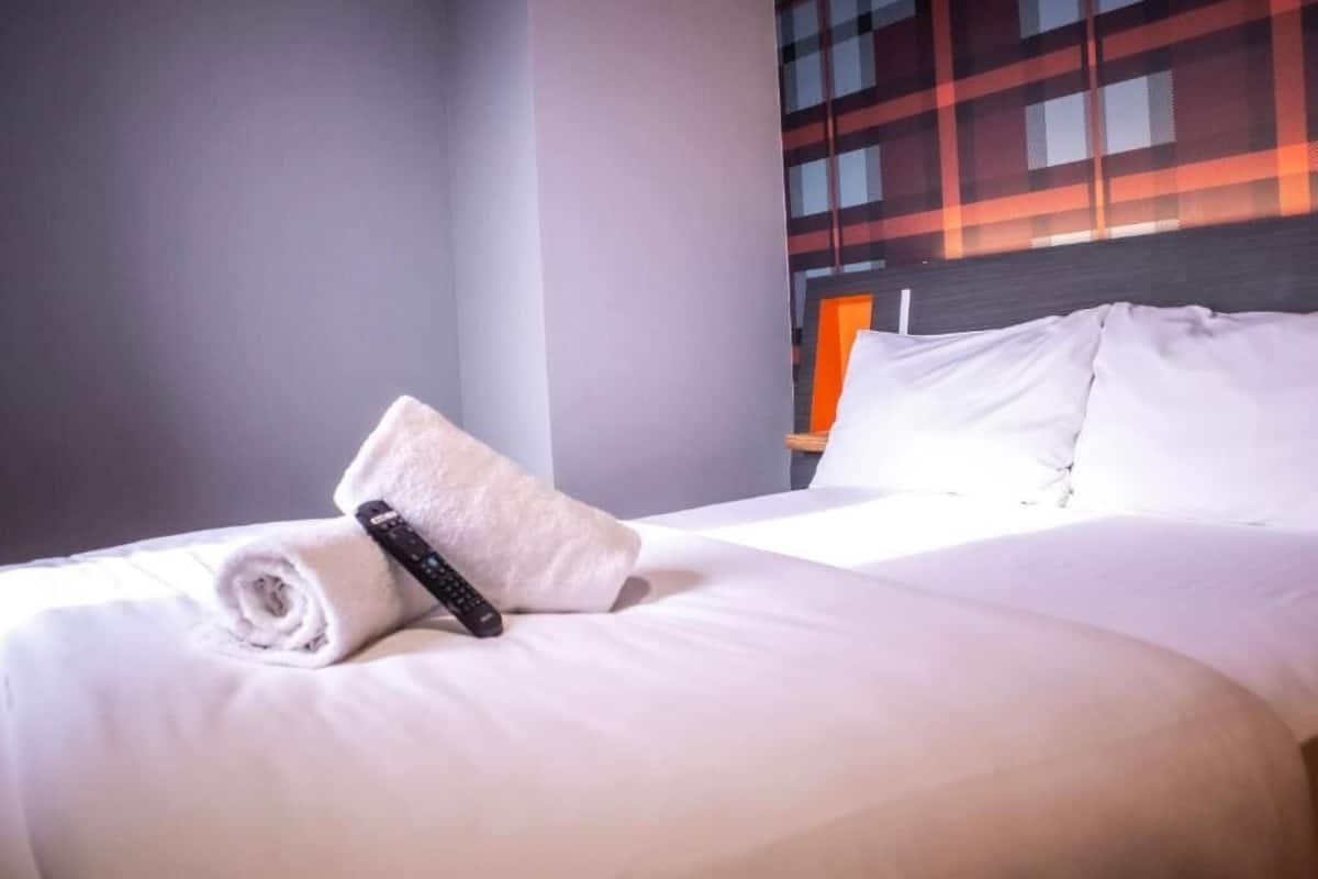 Soundproofing, iron/ironing board, free WiFi, bed sheets
