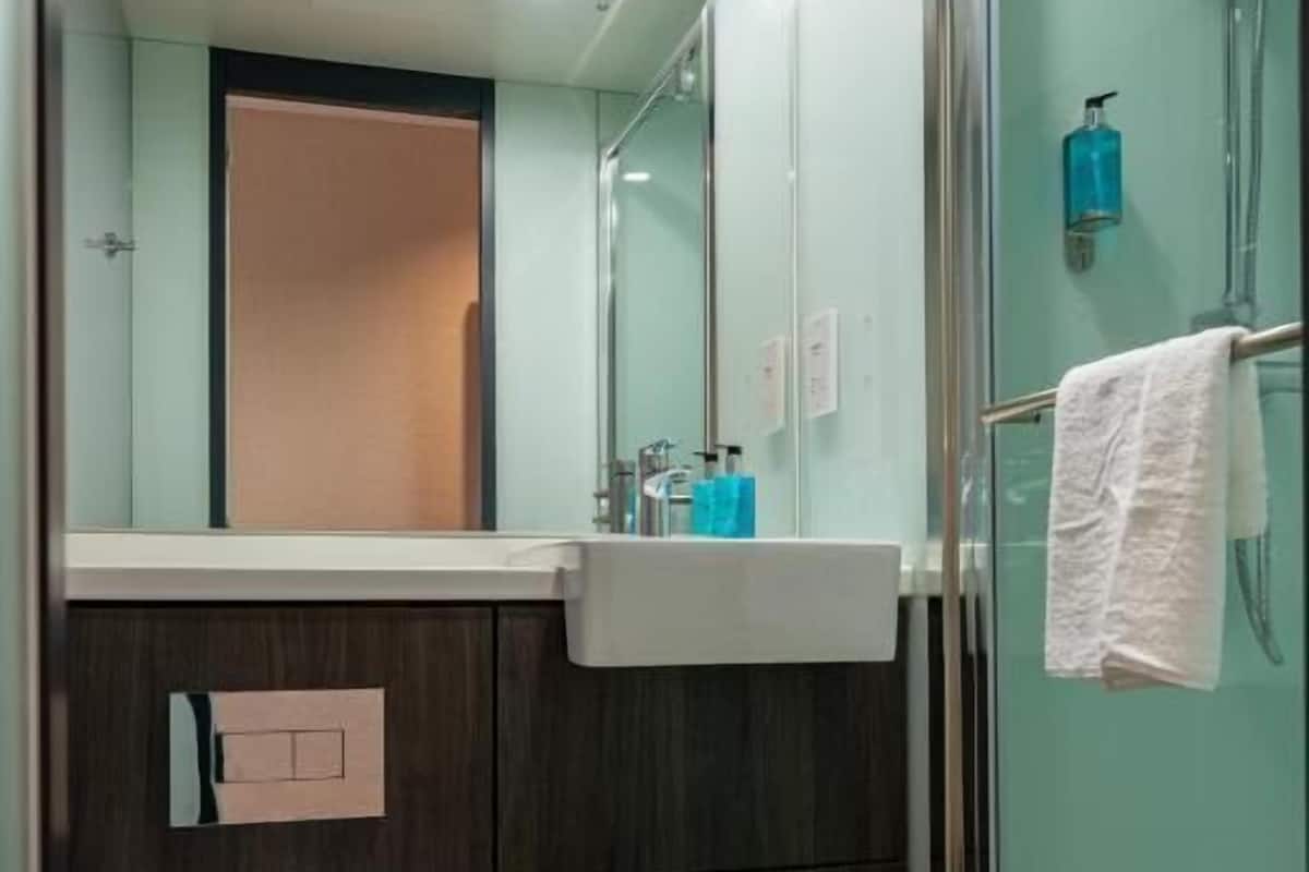 Shower, towels