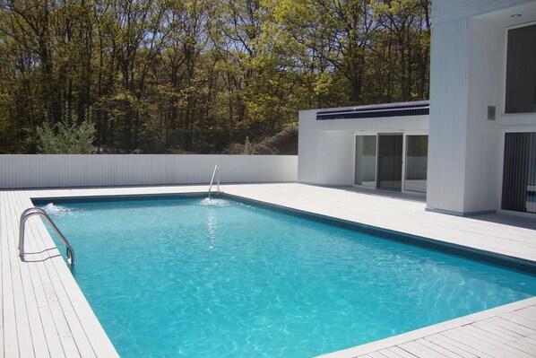 Alberca al aire libre 