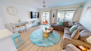 Apartment, 2 Schlafzimmer | Wohnbereich