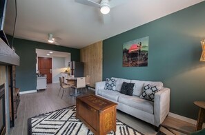 Condo, 1 Bedroom | Living room