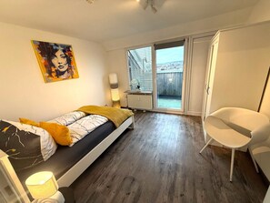 2 dormitorios y ropa de cama