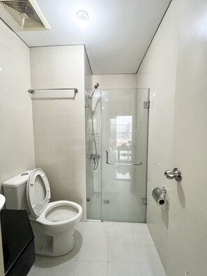 Combined shower/bathtub, bidet