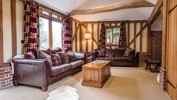 Una televisión, libros