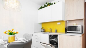 Private kitchen - Studio Apartment Grzybowska City Center (Warsaw)