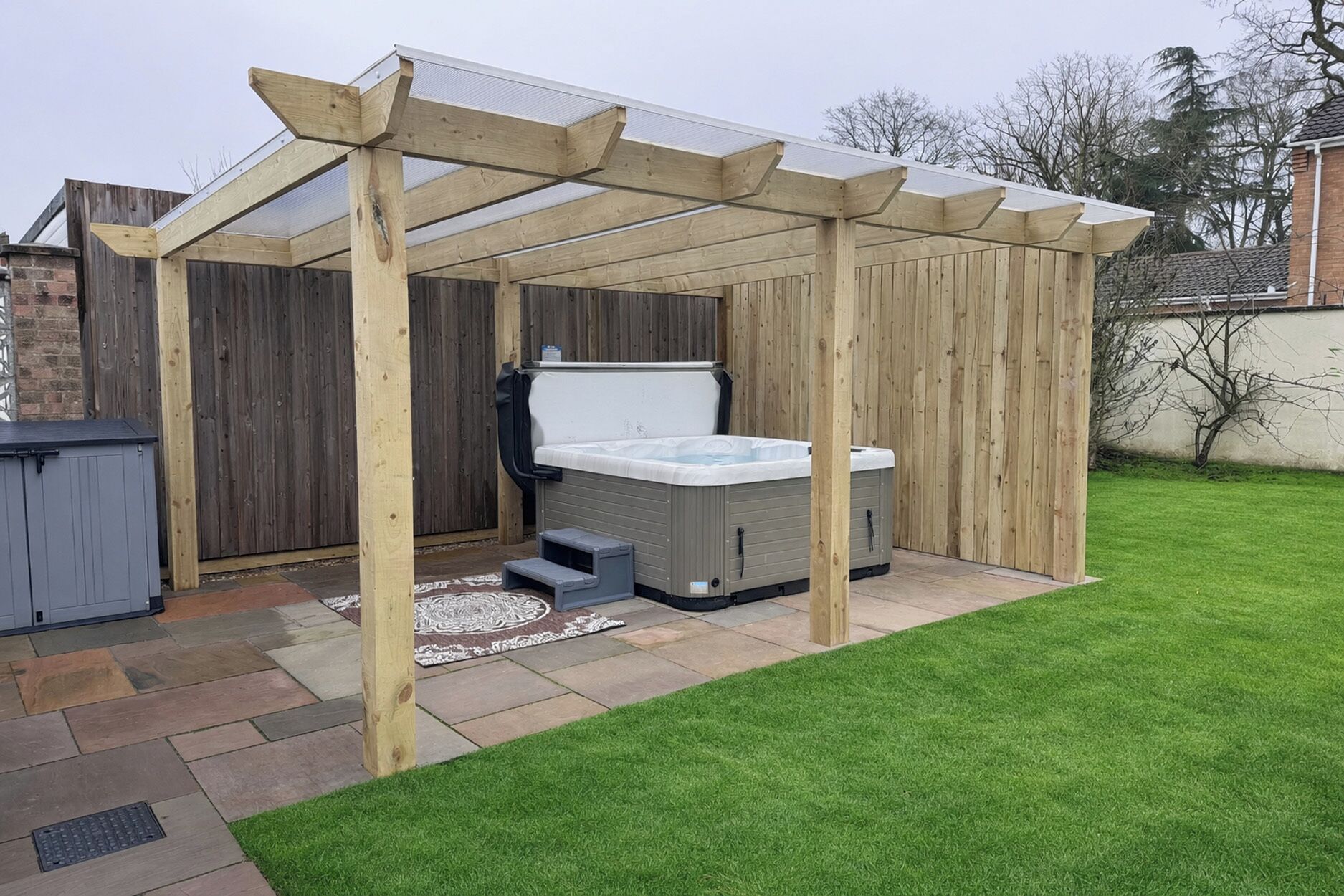 Småhus | Utendørs boblebad