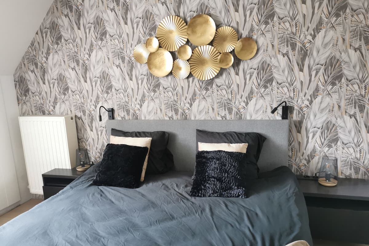 Chambre Design | 1 chambre, literie de qualité supérieure, couette en duvet d'oie