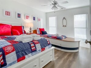 4 habitaciones, wifi gratis y ropa de cama 