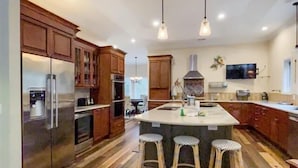 House, Multiple Beds, Pool Access, Pool View | Private kitchen - 10 Gunnery Lane at The Sea Pines Resort (Hilton Head Island)