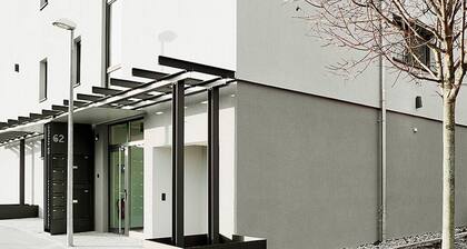 livisit bergapartment 34 - Doppelbettzimmer 27 qm - mit Küchenzeile und Bad