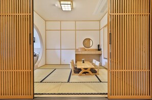 Signature Penthouse, Multiple Beds, Non Smoking, Mountain View | Living area - Daisy Hotel (Yangpyeong)