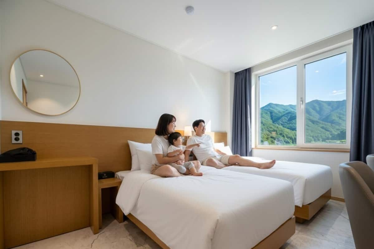 Standard Twin Room, Non Smoking, Mountain View