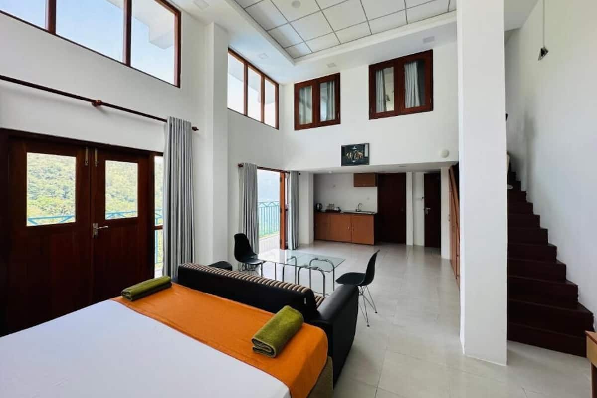 Duplex Studio with Jacuzzi | Premium bedding, memory-foam beds, minibar, individually decorated