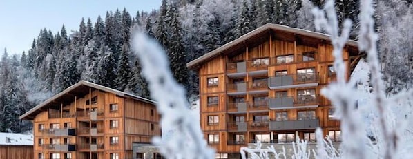 Exterior - Wifi, fitness, swimming pool, sauna, hammam, balcony, tv, ski locker, 100m², Les Contamines-Montjoie (Les Contamines-Montjoie)