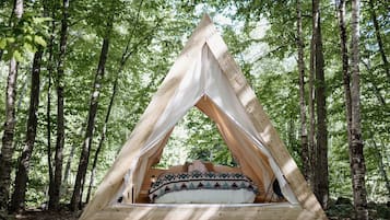 Overnattingsstedets uteområder