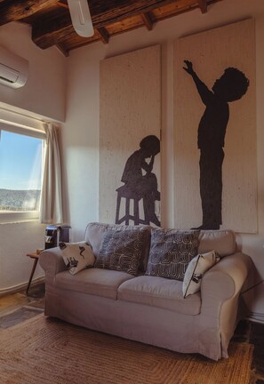 Living area - Quinta do Barrieiro - One-bedroom Apartment (Marvão)