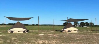 King Bell Tent at Lake Texoma